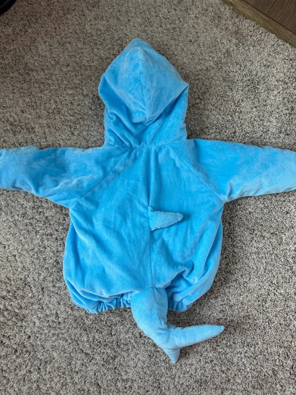 Blue Plush Dinosaur Halloween Costume